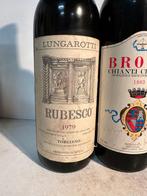 1979 Lungarotti Rubesco Rosso di Torgiano, 1993 Brolio, 1993, Verzamelen, Wijnen, Nieuw
