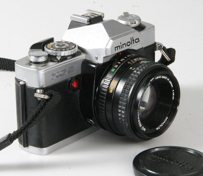 Minolta XG 9 + MD Rokkor 1.7/50mm | Single lens reflex, Audio, Tv en Foto, Fotocamera's Analoog