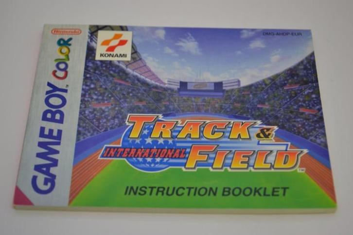 International Track & Field (GBC EUR MANUAL), Spelcomputers en Games, Spelcomputers | Nintendo Portables | Accessoires, Zo goed als nieuw
