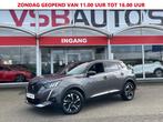 Peugeot 2008 1.2 PURETECH AUT. GT LED NAVI CAMERA CARPLAY AI, Automaat, Nieuw, Zilver of Grijs, Lease