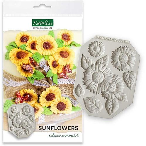 Katy Sue Mold Zonnebloemen, Hobby en Vrije tijd, Taarten en Cupcakes maken, Nieuw, Verzenden