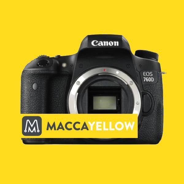 Canon EOS 760D body met garantie, Audio, Tv en Foto, Fotocamera's Digitaal, Geen optische zoom, Zo goed als nieuw, Canon, Spiegelreflex