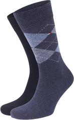 Tommy Hilfiger 2-Pack Sokken Jeans maat 43-46 Heren, Kleding | Heren, Sokken en Kousen, Verzenden, Nieuw, Blauw, Tommy Hilfiger