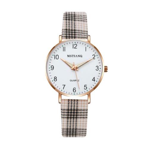 Minimalistisch Horloge voor Dames - Modieus Kwarts Uurwerk, Sieraden, Tassen en Uiterlijk, Smartwatches, Nieuw, Verzenden