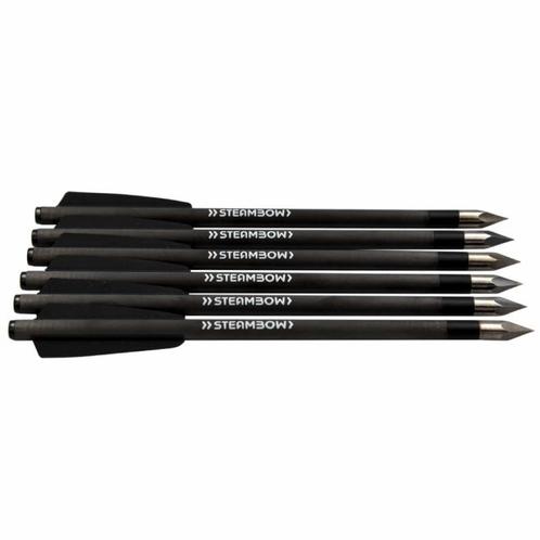 Steambow Bolt Carbon AR-Series Light Bodkin 6 Pack, Sport en Fitness, Handboogschieten, Pijlen, Nieuw, Ophalen of Verzenden