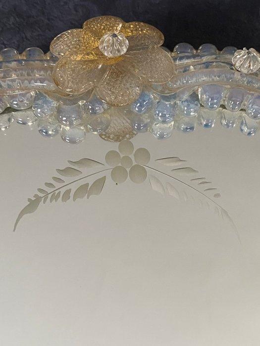 Wandspiegel - Muranoglas - Venetiaanse spiegel, Antiek en Kunst, Kunst | Designobjecten