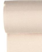 Boordstof Gestreept Beige, Hobby en Vrije tijd, Stoffen en Lappen, Nieuw, Beige