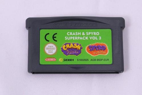 Game Boy Advance - Crash & Spyro SuperPack Vol 3, Spelcomputers en Games, Games | Nintendo Game Boy, Ophalen of Verzenden