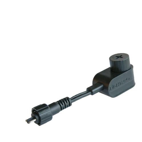 Connector Type M | Zwart | 12V | Lightpro | Defaul, Tuin en Terras, Buitenverlichting, Ophalen of Verzenden