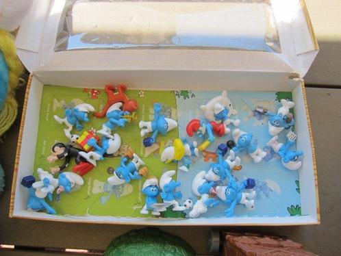 Peyo Schleich - Figuur - Smurfen lot - plastick, Antiek en Kunst, Antiek | Overige Antiek