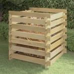 vidaXL Tuincompostbak gelat 90x90x90 cm geïmpregneerd, Verzenden, Nieuw