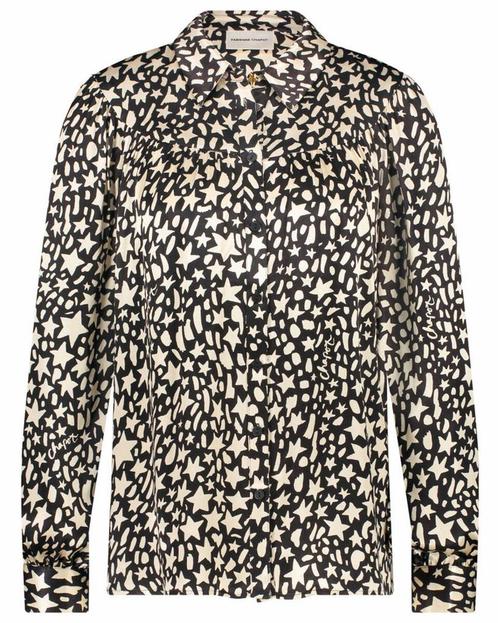 -30% Fabienne Chapot  Fabienne Chapot Blouse lange mouw cltb, Kleding | Dames, Blouses en Tunieken, Zwart, Nieuw, Verzenden