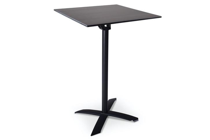 Statafel Helsinki | 70x70cm | opklapbaar, Tuin en Terras, Tuintafels, Nieuw, Kunststof, Vierkant, Ophalen of Verzenden