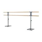 Dinamica Ballet Height-adjustable portable double ballet bar, Sport en Fitness, Verzenden, Nieuw