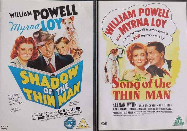 Shadow + Song of the Thin Man (2 films)     Gratis verzenden, Cd's en Dvd's, Dvd's | Tv en Series, Zo goed als nieuw, Komedie