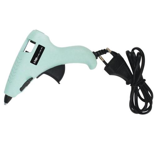 Lijmpistool Mintgroen 15W - incl 2 Lijmsticks 7mm - Hobby &, Hobby en Vrije tijd, Knutselen, Nieuw, Ophalen of Verzenden