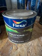 Flexa Creations Lak Mat ZWART - 1 liter, Doe-het-zelf en Verbouw, Verf, Beits en Lak, Zwart, Nieuw, Ophalen of Verzenden, Lak