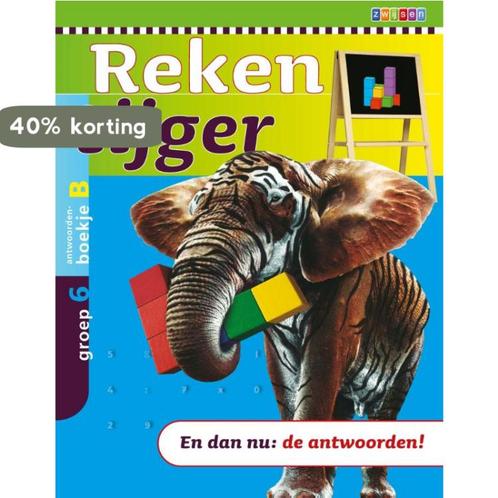REKENTIJGER (LEERJ.4) ANTWOORDENBOEK B 9789027656278 DIV, Boeken, Kinderboeken | Baby's en Peuters, Gelezen, Verzenden