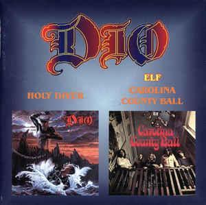 cd - Dio  - Holy Diver / Carolina County Ball, Cd's en Dvd's, Cd's | Overige Cd's, Zo goed als nieuw, Verzenden