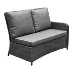 Bilbao premium dining hoekset 4 delig antraciet wicker, Ophalen of Verzenden, Nieuw, Wicker