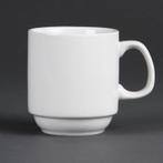 Olympia Whiteware stapelbare mok 28,4cl (12 stuks), Huis en Inrichting, Verzenden, Nieuw