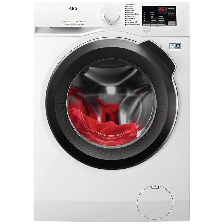 Nieuwe AEG wasmachine 9 KG + STOOM label A L6AMZ49FL, Witgoed en Apparatuur, Wasmachines, 1200 tot 1600 toeren, 8 tot 10 kg, Nieuw