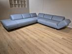 Leolux Rising Dunes Hoekbank - Grijs - Blauw - Verstelbaar, Huis en Inrichting, Banken | Sofa's en Chaises Longues, 250 tot 300 cm