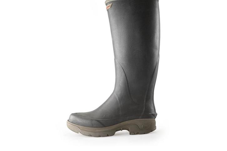 Solognac Regenlaarzen in maat 40 Zwart | 10% extra korting, Kleding | Heren, Schoenen, Zwart, Zo goed als nieuw, Regenlaarzen