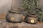 Brynxz tealight holder with top Majestic Brown 10 x 8 cm, Ophalen of Verzenden, Nieuw