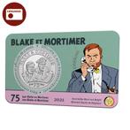 België 5 euromunt 2021 ‘75 jaar Blake en Mortimer’ reliëf, Postzegels en Munten, Munten | België, Verzenden