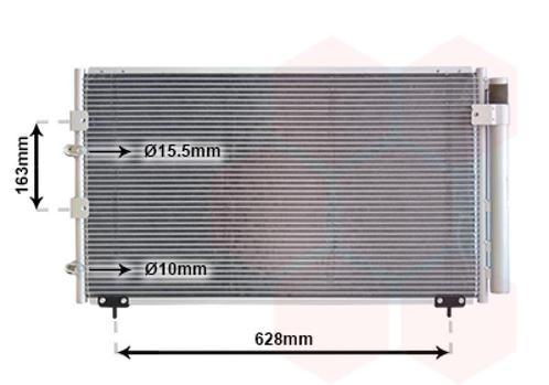 LUCHTCONDENSATOR VOOR TOYOTA PREVIA 2000-2005 8846028550, Auto-onderdelen, Airco en Verwarming, Nieuw, Ophalen of Verzenden