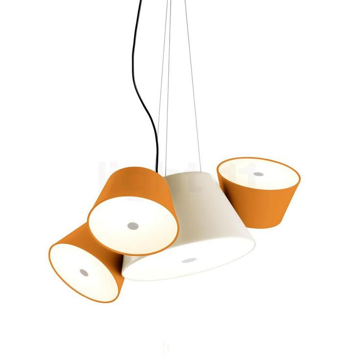 Marset Tam Tam Mini, gebroken wit/oranje (Hanglampen), Huis en Inrichting, Lampen | Hanglampen, Nieuw, Verzenden