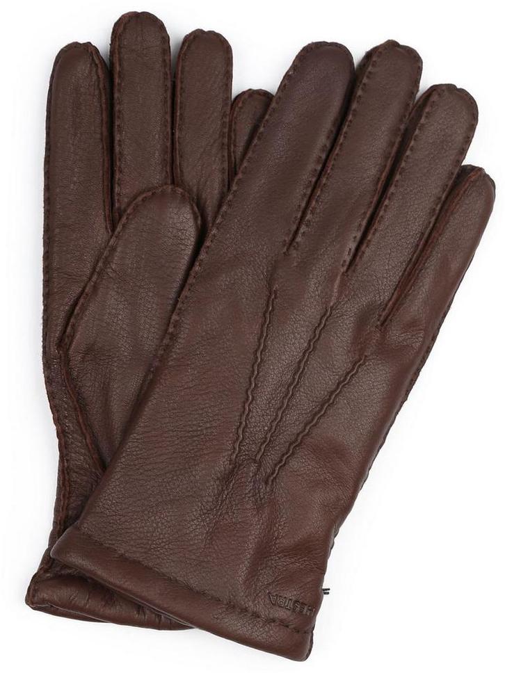 Hestra Handschoen Matthew Leer Chocolate maat 11 Heren, Kleding | Heren, Mutsen, Sjaals en Handschoenen, Nieuw, Verzenden