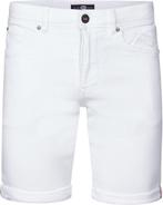 Petrol Denim Short Jackson Wit maat 3XL Heren, Verzenden, Wit, Nieuw, Overige maten