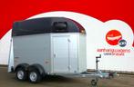Een 2-paards paardentrailer vanaf €159 per maand leasen?, Ophalen of Verzenden, Nieuw, Aluminium, 2-paards trailer