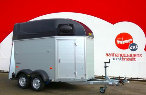 Een 2-paards paardentrailer vanaf €159 per maand leasen?, Dieren en Toebehoren, Paarden en Pony's | Trailers en Aanhangwagens