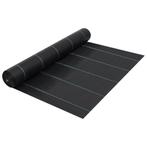 vidaXL Worteldoek 1x200 m PP zwart, Verzenden, Nieuw