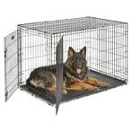 IvoQ Hondenbench L – 90×60×67 cm – Zwart, Dieren en Toebehoren, Verzenden, Nieuw