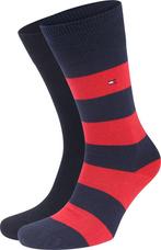 Tommy Hilfiger Sokken 2 Paar Rugby Rood maat 40-46 Heren, Kleding | Heren, Sokken en Kousen, Verzenden, Nieuw, Tommy Hilfiger