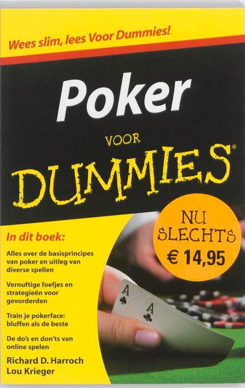 Poker voor Dummies / Voor Dummies 9789043022569, Boeken, Hobby en Vrije tijd, Gelezen, Verzenden