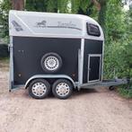 Paardentrailer met aluminium bodem. 2 paards met zadelkast, Dieren en Toebehoren, Paarden en Pony's | Trailers en Aanhangwagens
