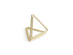 Naamkaarthouders Triangle Goud 2,3cm 10st, Verzenden, Nieuw