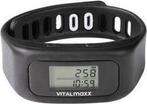 VitalMaxx Fitness tracker Black - Stappen, Calorieverbruik,, Verzenden, Nieuw