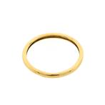 Gouden aanschuifring (gouden ring, gouden aanschuif ring), Sieraden, Tassen en Uiterlijk, Ringen, Gebruikt, Overige kleuren, 19 tot 20