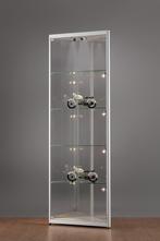*TIP*  Luxe vitrinekast hoek aluminium 50 cm met verstelbaar, Ophalen of Verzenden, Nieuw in verpakking