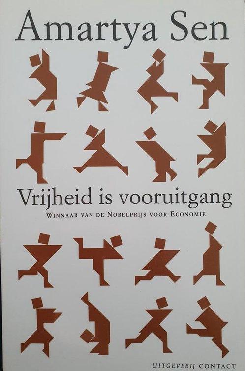 Vrijheid is vooruitgang 9789025497057 A. Sen, Boeken, Politiek en Maatschappij, Gelezen, Verzenden