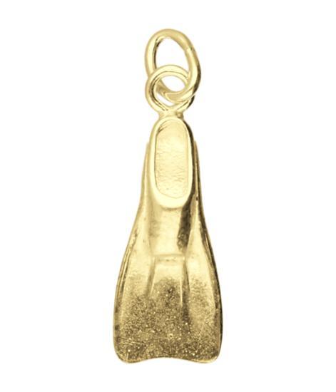 Gouden Zwemvlies ketting hanger, Sieraden, Tassen en Uiterlijk, Kettinghangers, Verzenden
