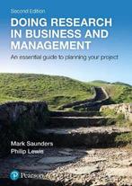Doing Research in Business and Management 9781292133522, Verzenden, Gelezen, N.K. Saunders Mark