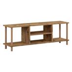 [en.casa] TV meubel Ærøskøbing 120x29x43 cm houtkleurig, Huis en Inrichting, Kasten | Televisiemeubels, Verzenden, Nieuw