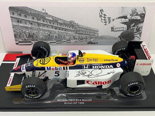 Williams - British Grand Prix - Nigel Mansell - 1986 -, Verzamelen, Automerken, Motoren en Formule 1